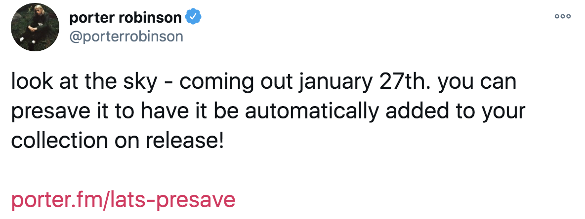 Porter Robinson announces official release date of Nurture.