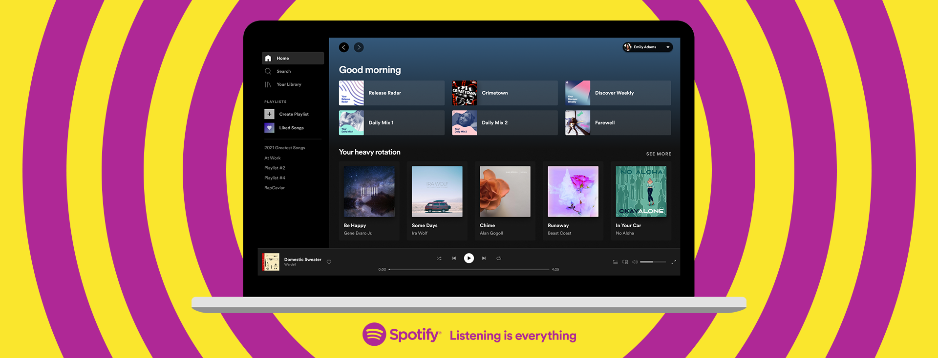 Spotify Rolls Out New Web & Desktop Interface