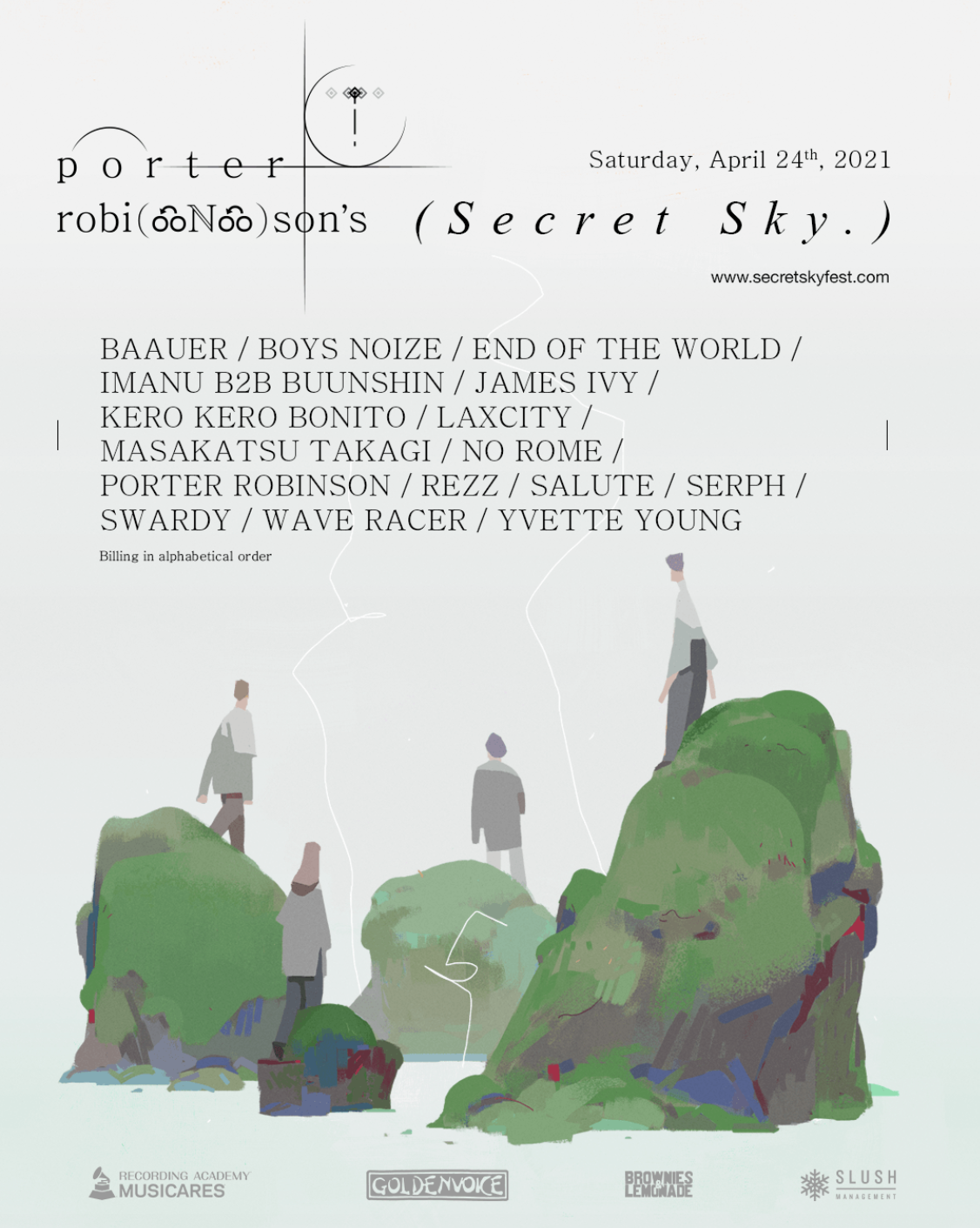 Full Artist Lineup for Porter Robinson’s Secret Sky Revealed