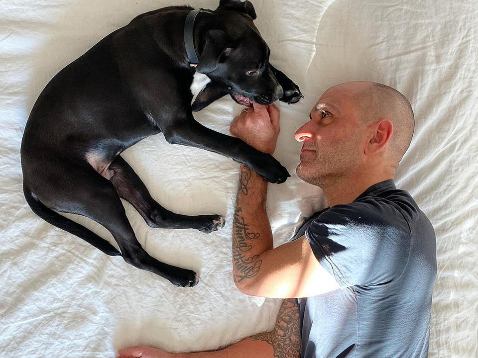 DJ Victor Calderone’s Miracle Pup, Tuco, Detects His Cancer Early