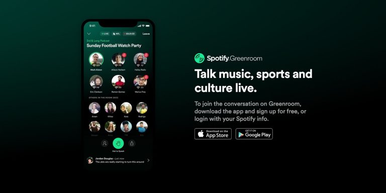 Spotify Launches Spotify Greenroom, A New Live Audio App and Clubhouse Rival