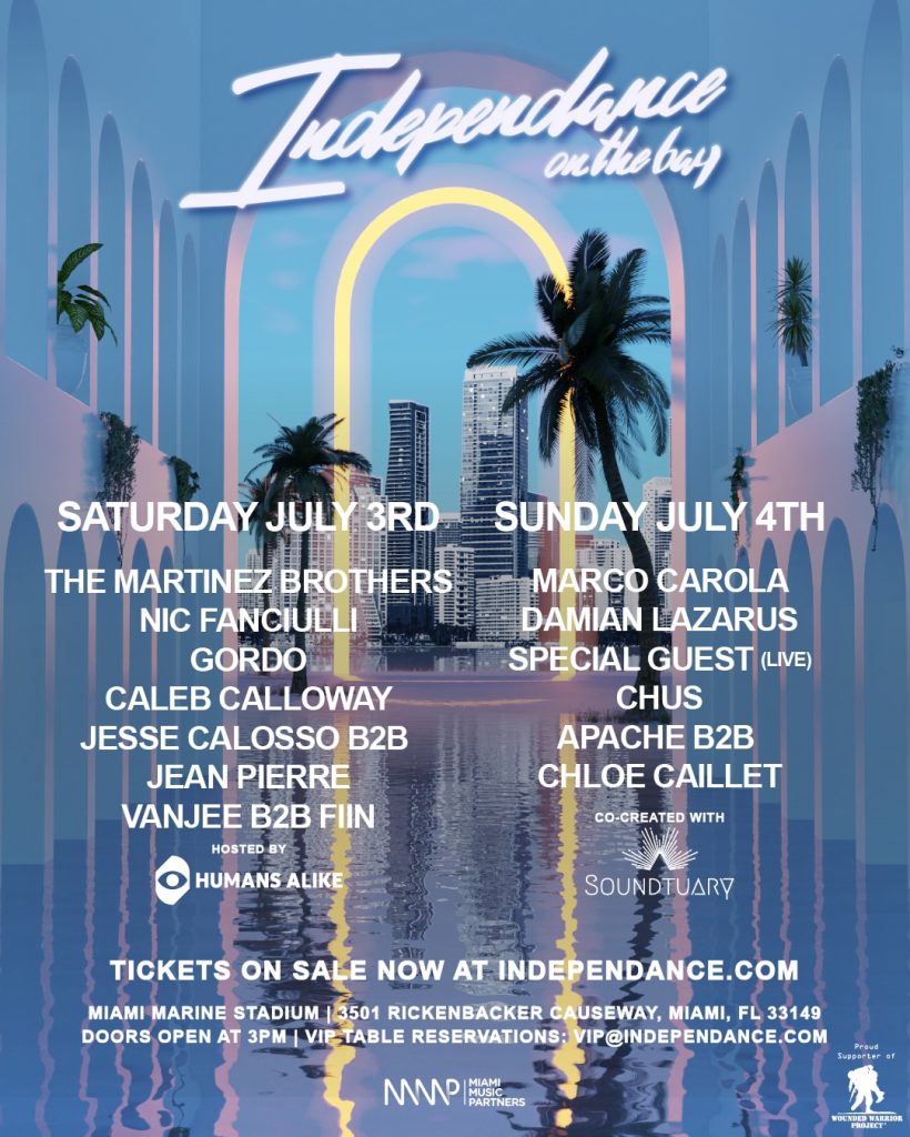Independence on the Bay Lineup