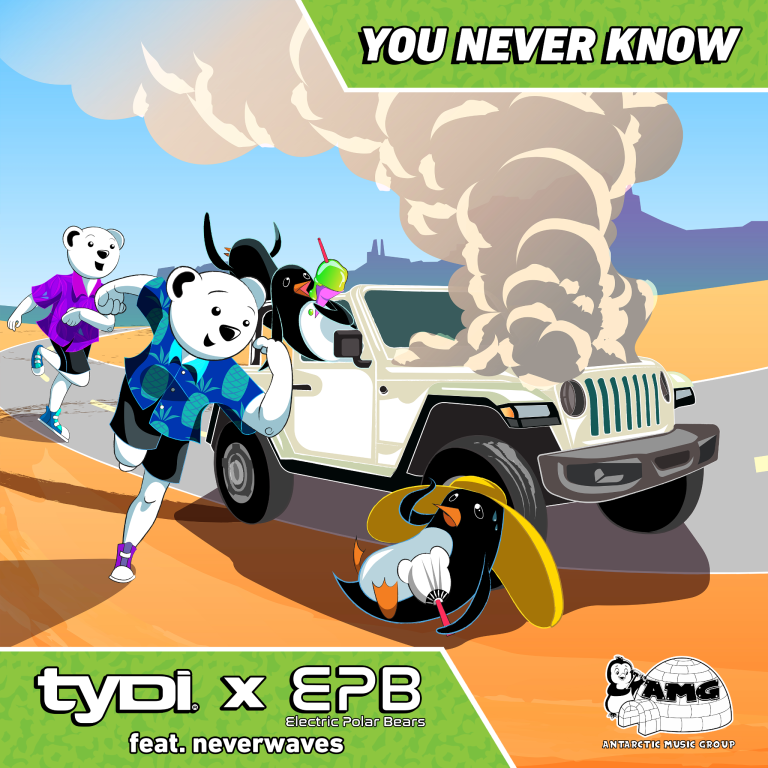 tyDi & Electric Polar Bears Join Forces On New Pop Dance Single, ‘You Never Know’, Featuring neverwaves