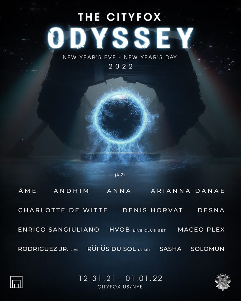 Cityfox Odyssey New Year's Eve 2022