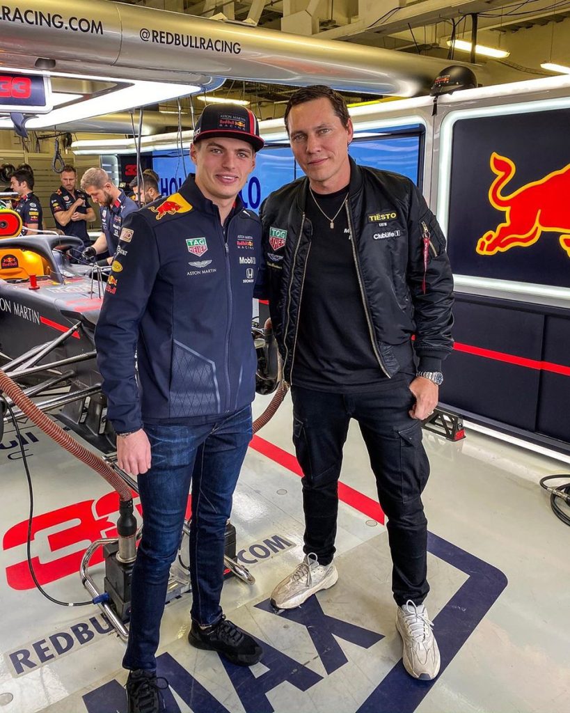 Max Verstappen Tiesto F1 Formula 1