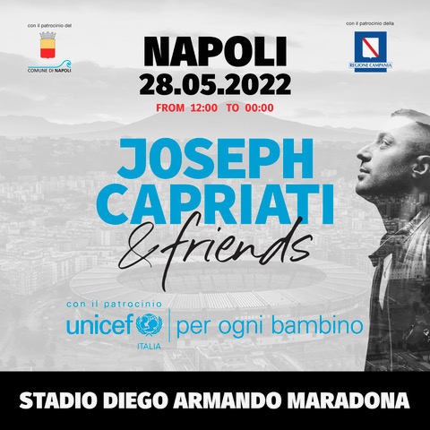 Joseph Capriati Fundraiser Show in Naples
