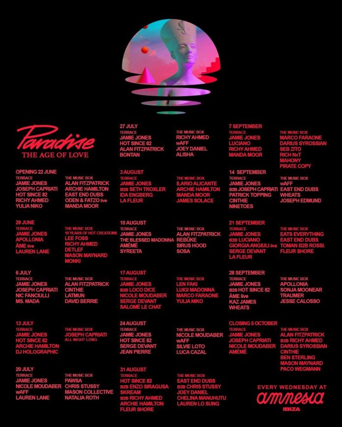club paradise tour lineup