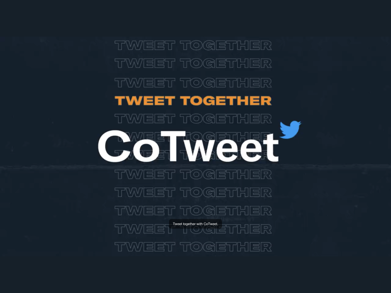 Twitter is Trying a New Collaborative Option Called “CoTweet”