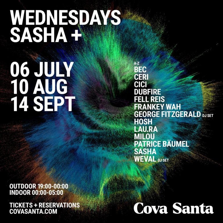 Sasha To Feature At Special Dates In Cova Santa, Ibiza