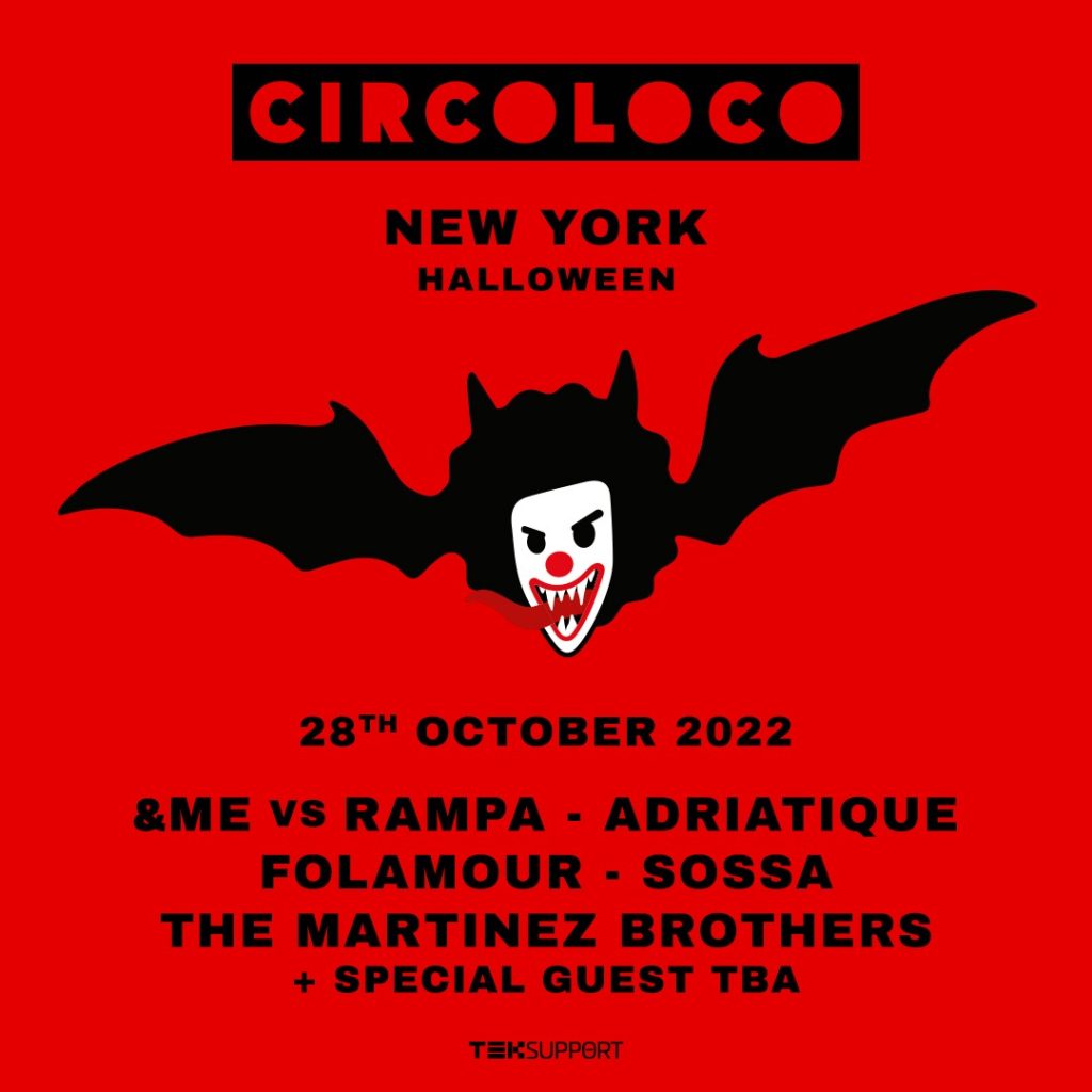Circoloco Releases Lineup for their NY Halloween Event