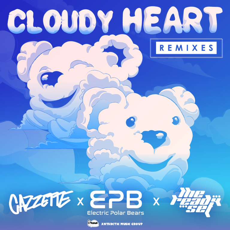 Electric Polar Bears, CAZZETTE & The Ready Set Drop 3-Track Remix Package Of Cloudy Heart!
