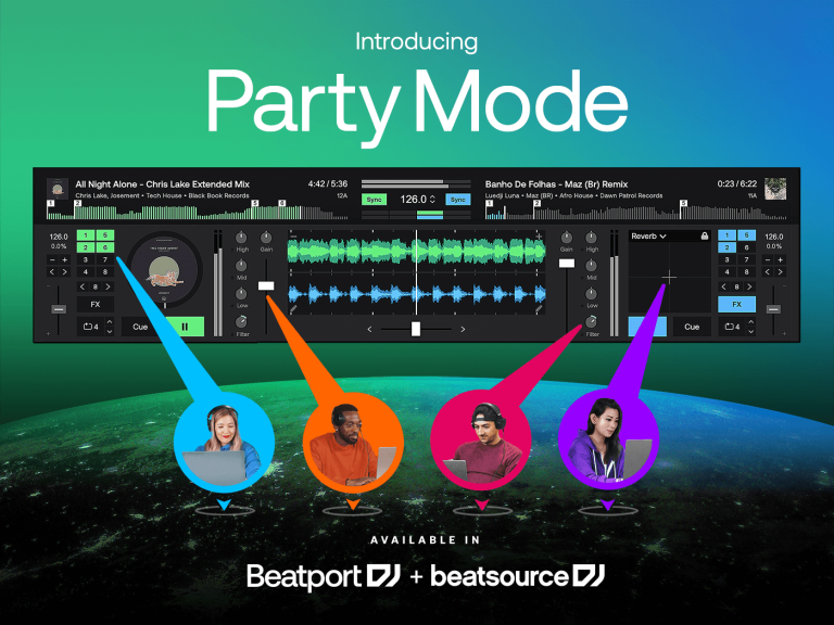 Beatport Releases Party Mode for Global B2B Fun