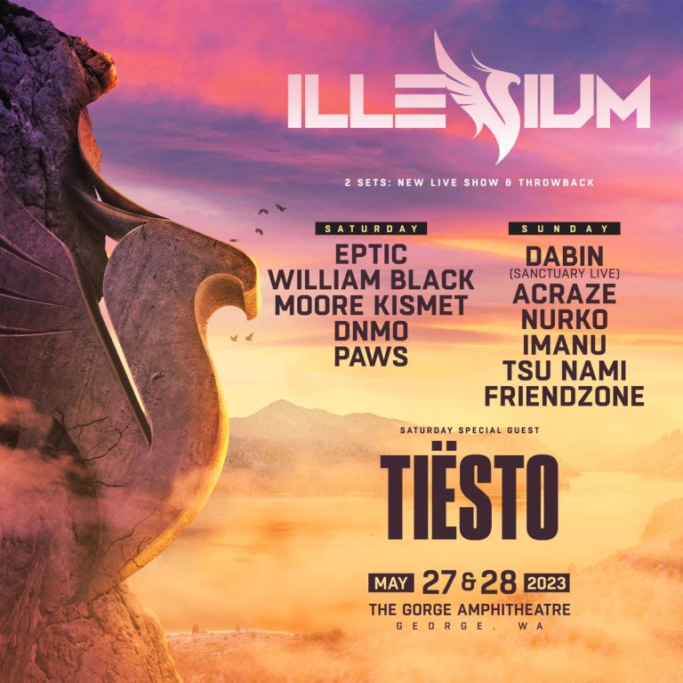 ILLENIUM Announces Return to the Gorge with Epic Lineup