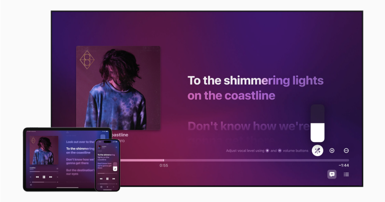 Apple Music Launches Apple Music Sing For Karaoke