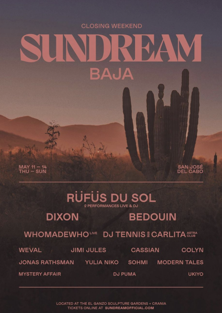 RÜFÜS DU SOL And Crania Add Closing Weekend Of ‘Sundream Baja’