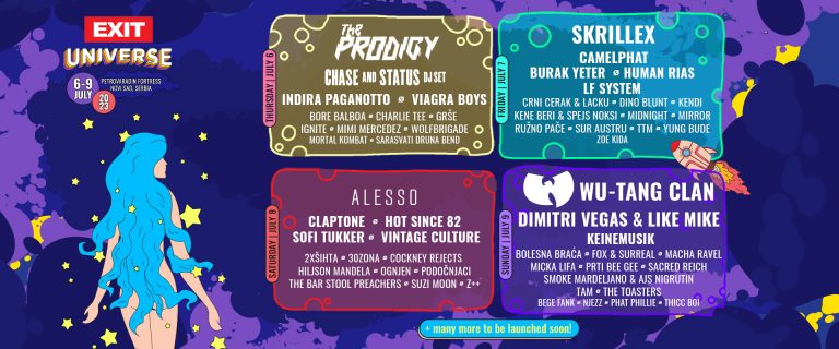 EXIT Festival 2023 Announces Star-Studded Lineup