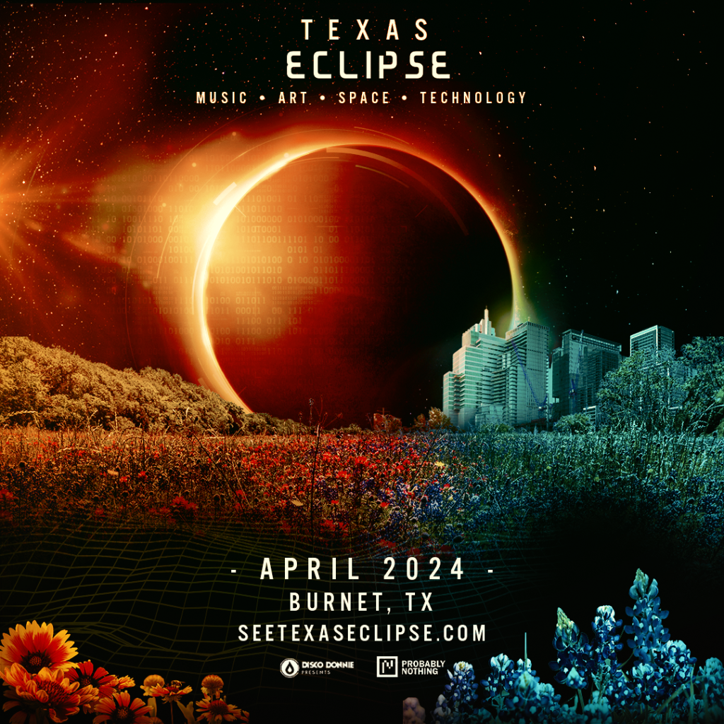 Disco Donnie Partners for Texas Eclipse 2024 Event EDMTunes