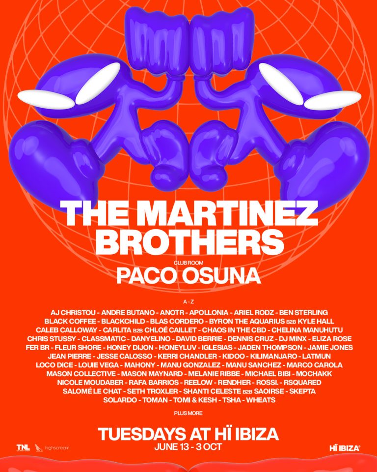 Hi Ibiza Announces The  Martinez Brothers and Paco Osuna Residency for this Summer