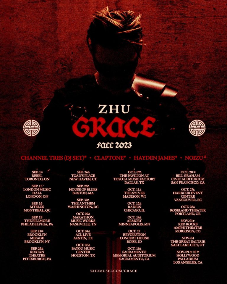 ZHU Announces Headlining North American Tour “Grace”