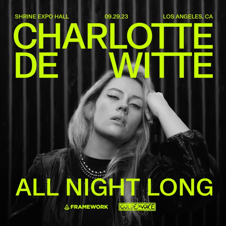 Charlotte de Witte Coming to The Shrine Expo Hall LA