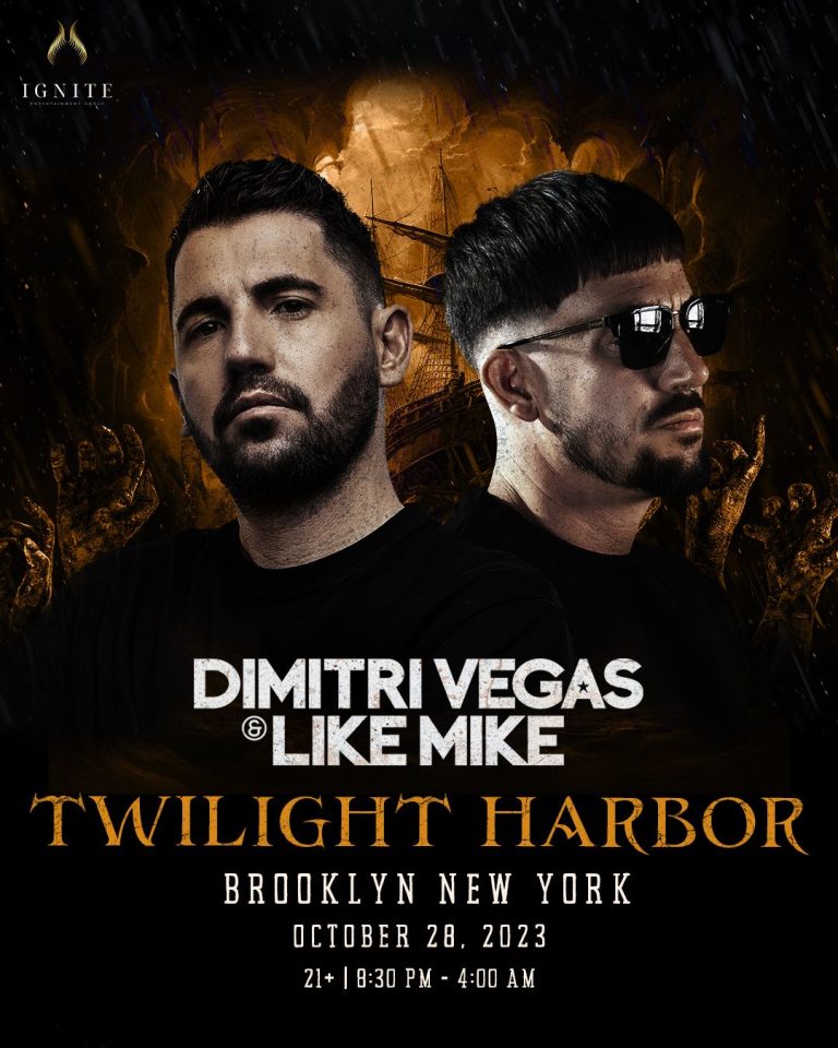 Dimitri Vegas & Like Mike Make Their First U.S. Return in 4 Years for Halloween at Brooklyn Navy Yard