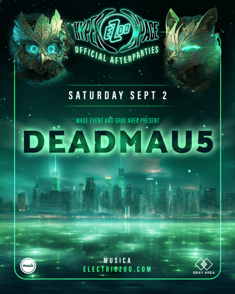MUSICA to Host Galantis and deadmau5 for the Official Electric Zoo After Parties Next Week