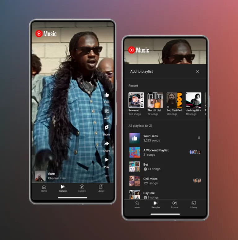 YouTube Music Debuts New Music Discovery ‘Samples’ Feed
