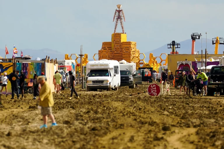 Burning Man Mud Exodus May Cause Environmental Issues