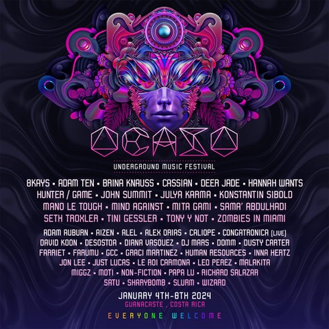 Costa Rica’s Ocaso Festival to Expand to 5 Nights in 2024