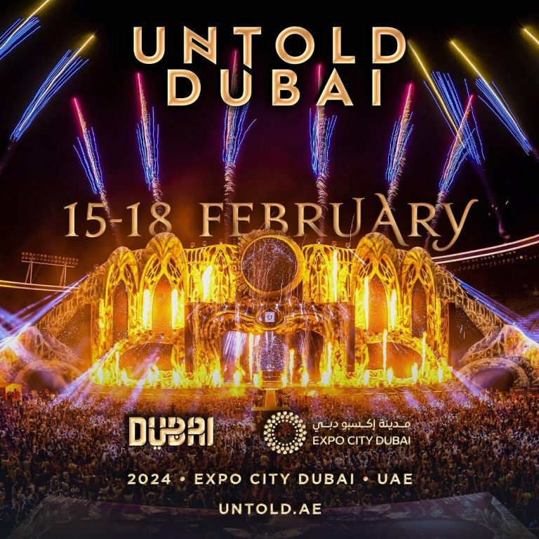 UNTOLD – Dubai’s 1st Mega Festival Set to Ignite Expo City Dubai From February 15th to 18th