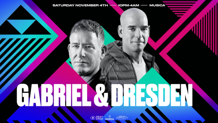 Trance Icons Gabriel & Dresden to Perform Special Techno Set at Musica Club NYC