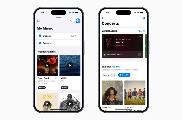 Shazam Unveils Feature Where Fans Can Discover Upcoming Concerts