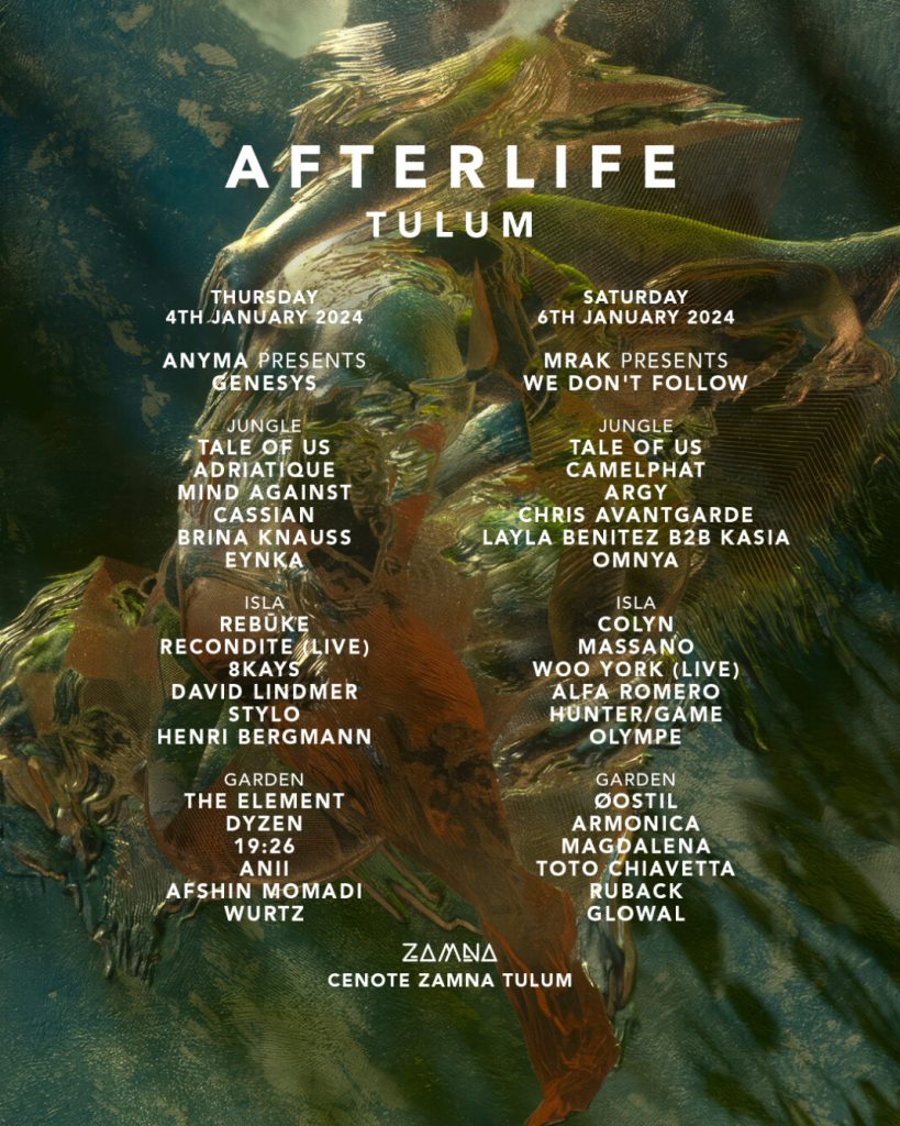 Afterlife Announces Lineup for 2024 Zamna Festival Takeover -  - The  Latest Electronic Dance Music News, Reviews & Artists