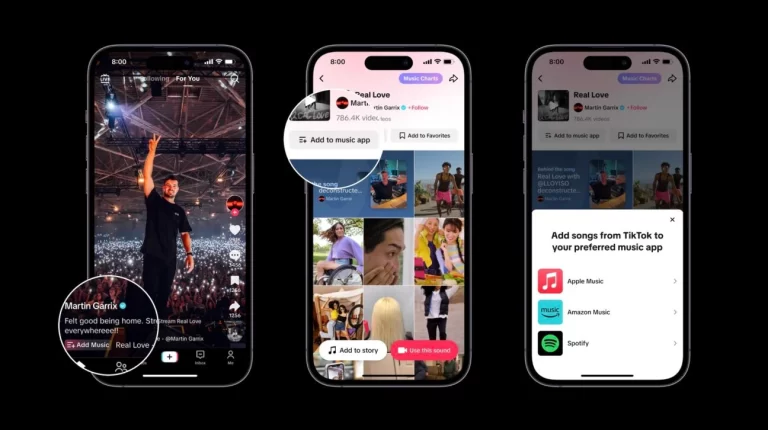 TikTok Plans Integration With Spotify and Amazon Music