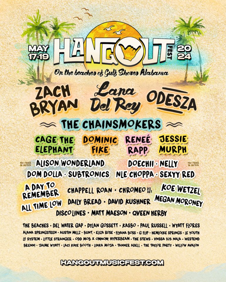 Hangout Music Festival Drops a Diverse Lineup of Artists for 2024