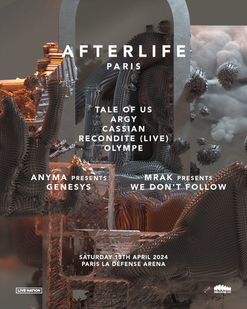Afterlife Announces Paris Edition At 'La Défense' Arena - EDMTunes