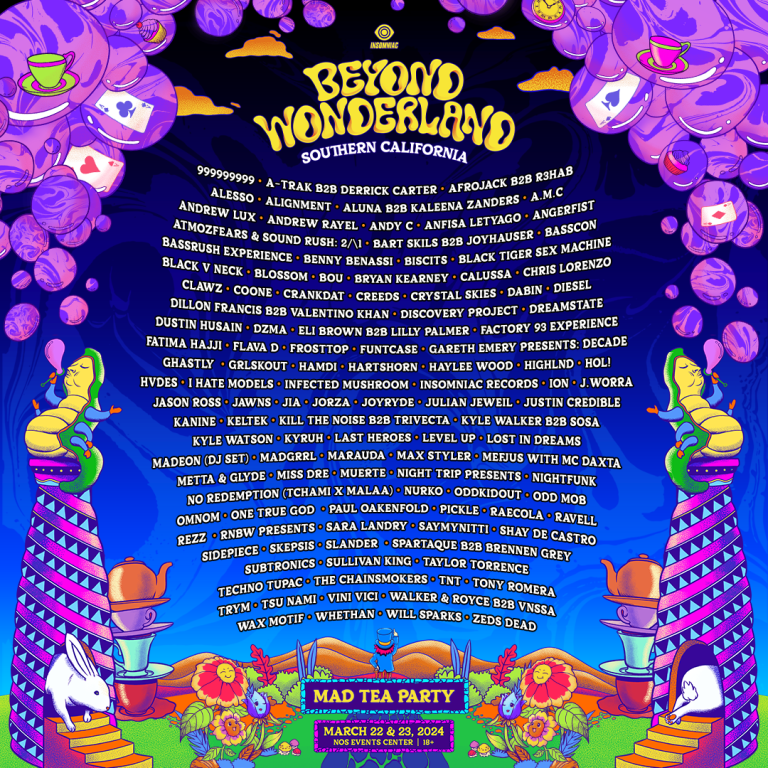 Beyond Wonderland SoCal Reveals 2024 Lineup