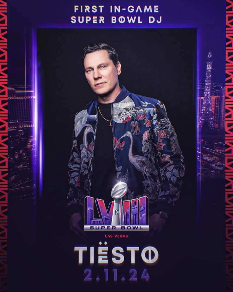 NFL Announces Tiësto As Their First Ever In-Game DJ For The Super Bowl