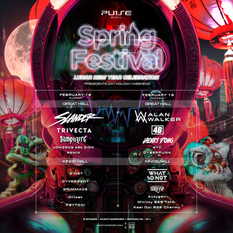 What So Not, Trivecta, Henry Fong, and 4B Join Phase 2 Lineup For Pulse Event’s Spring Festival: Lunar New Year Celebration