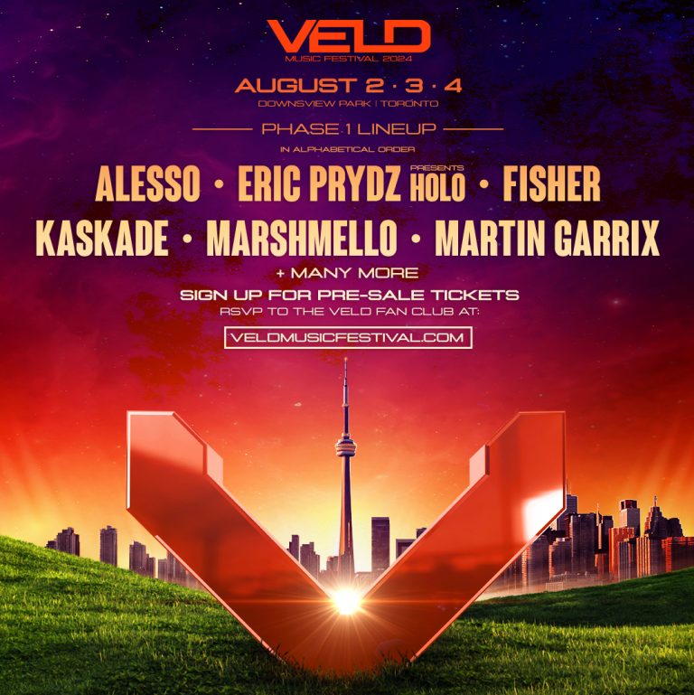 Veld Music Festival Reveals Phase 1 Lineup Ft. Alesso, Eric Prydz Presents HOLO, Kaskade, & More