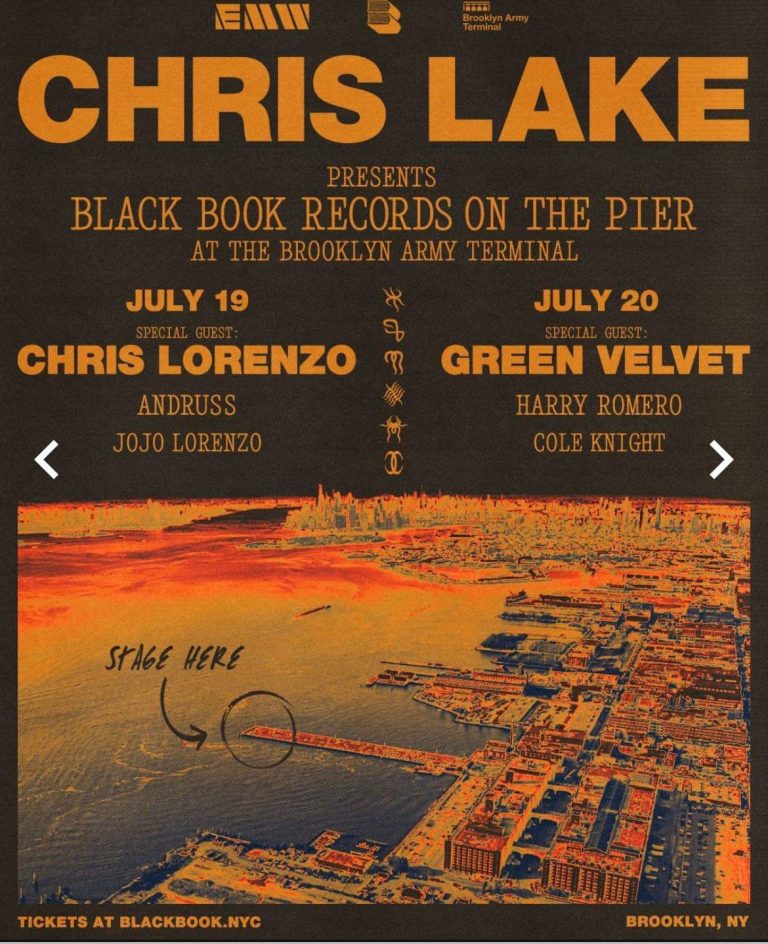 Chris Lake’s Black Book Takeover Returns to NYC for 2 Days at Brooklyn Army Terminal