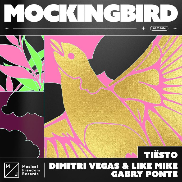 Tiësto, Dimitri Vegas & Like Mike, and Gabry Ponte Provide Cover of ‘Mockingbird’